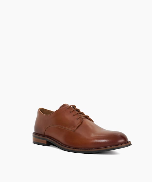Dune London Sethel - Tan Lace Up Formal Shoes