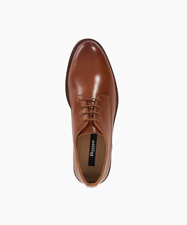 Dune London Sethel - Tan Lace Up Formal Shoes