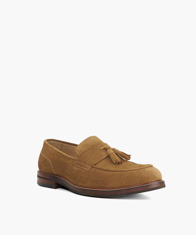Dune London Shaw - Taupe Tassel Detail Loafers