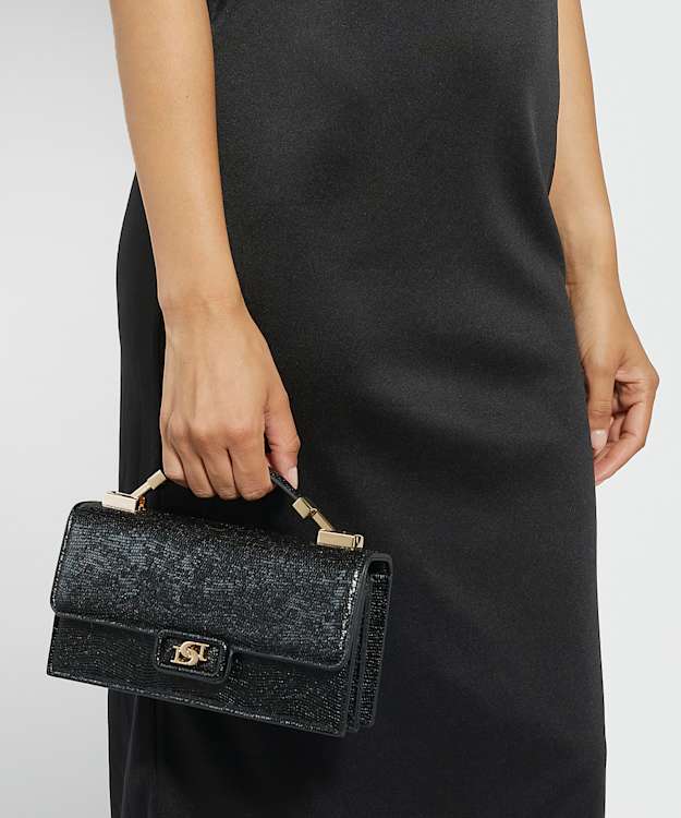 Dune London Skilled - Black Top Handle Bag