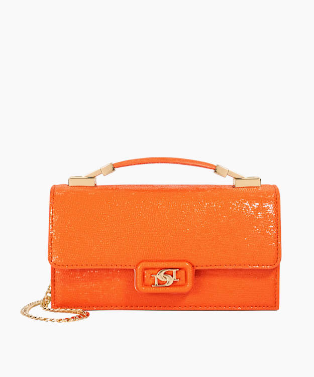 dune london Skilled - Orange Top Handle Bag