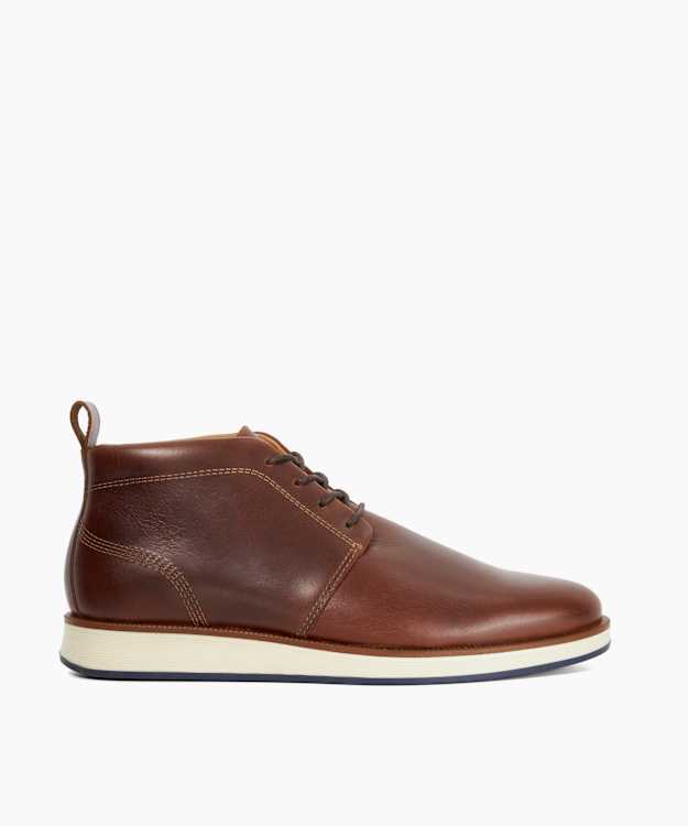 dune london Smoky - Brown Casual Leather Lace-Ups