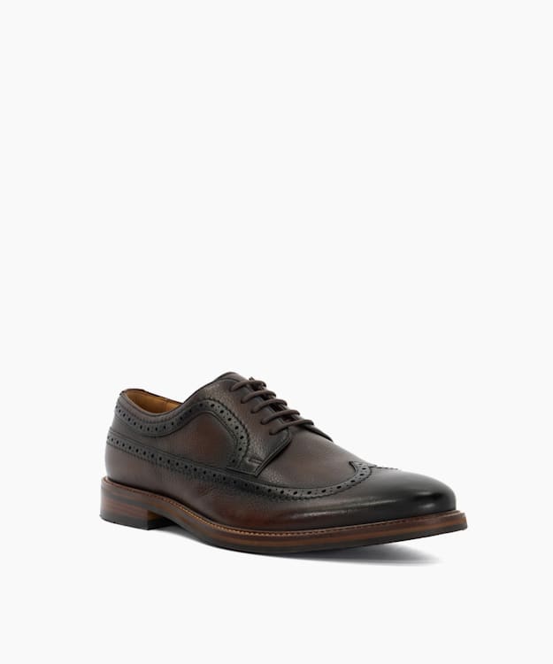 Dune London Steeles - Brown Lace Up Brogues