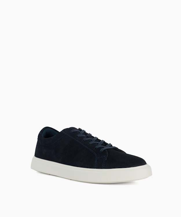 Dune London Tais - Navy Suede Lace Up Shoes