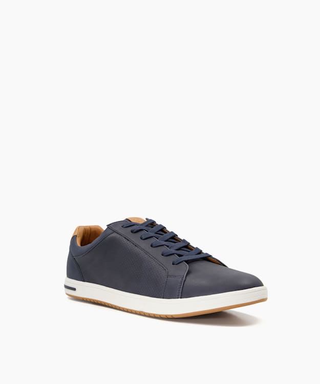 Dune London Tezzy - Navy Wide Fit Trainers