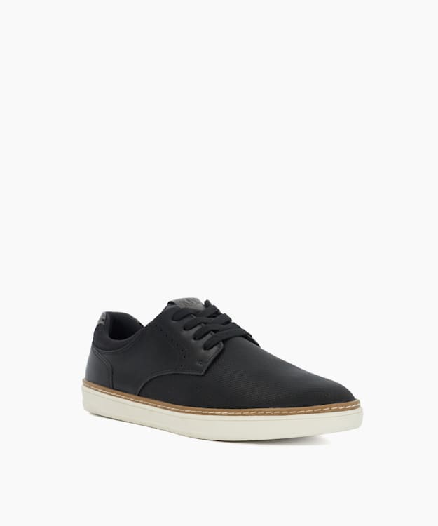 Dune London Trustees - Black Lace-up Trainers