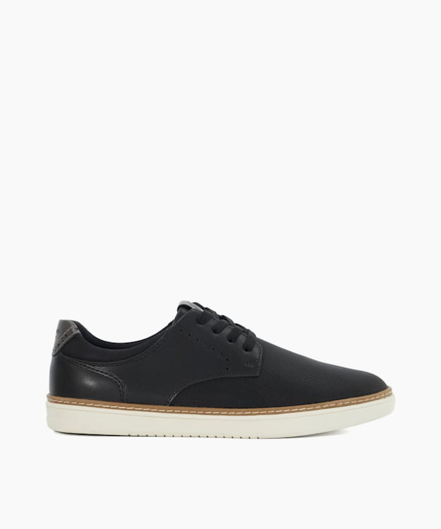dune london Trustees - Black Lace-up Trainers