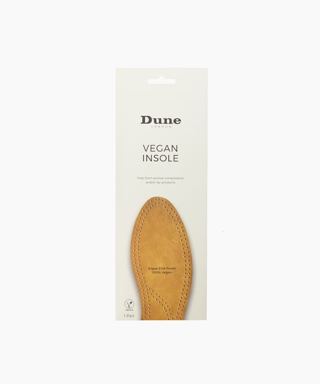 dune london Vegan Insoles - Tan Vegan Insoles