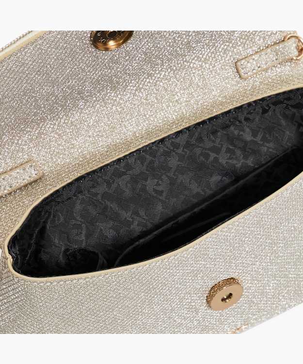 Dune London Elegantly - Gold Diamante Detail Shoulder Bag