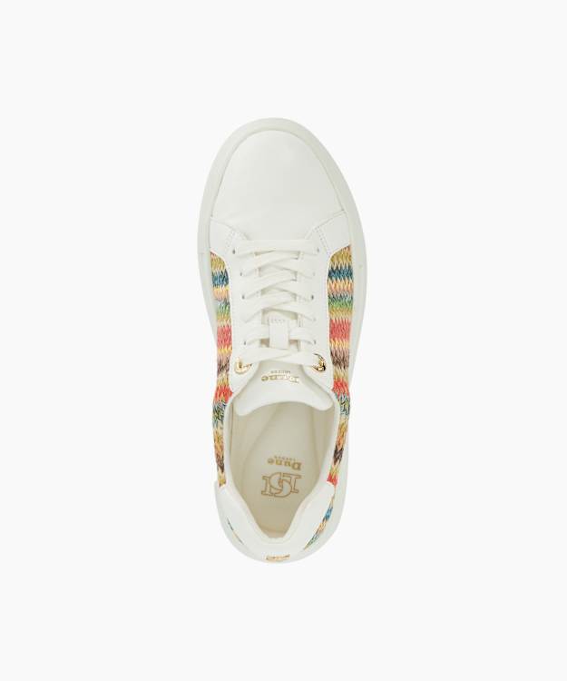 Dune London Estrids - Multi Lace-Up Branded Chunky Cupsole Trainers
