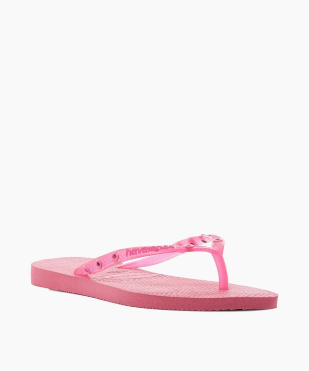dune london Eyelet Detail Flip Flops - Pink Havaianas Eyelet Detail Flip Flops