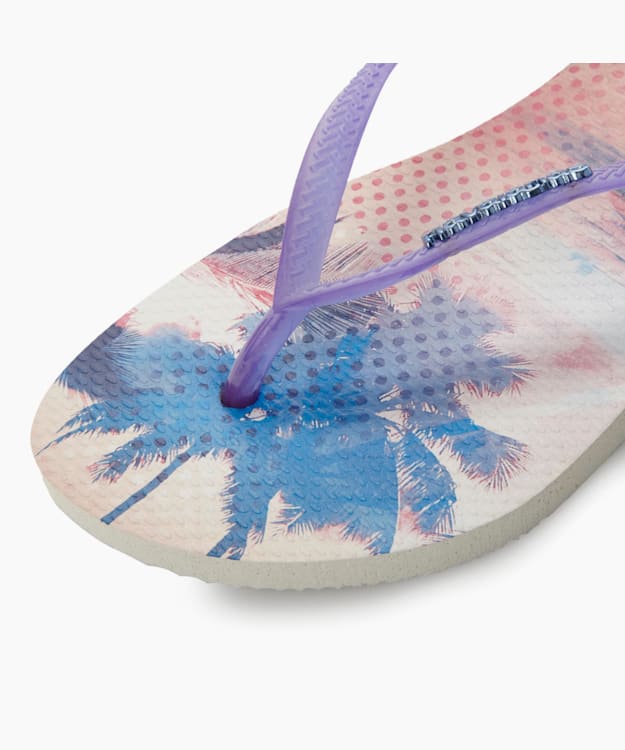 Dune London Fluoro Jelly Flip Flops - Purple Havaianas Fluoro Jelly Tropical Flip Flops