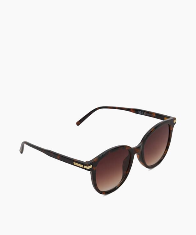 dune london Geckos - Tortoiseshell Gradient Lens Sunglasses