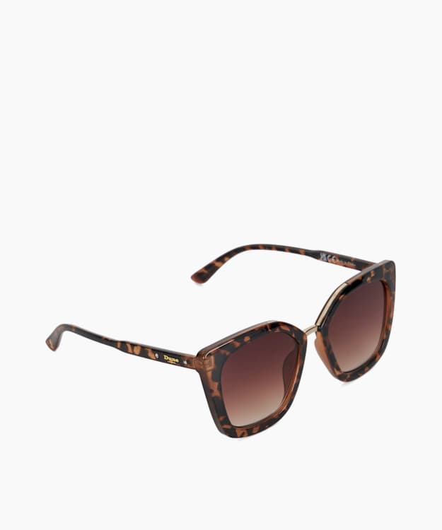 dune london Gemimas - Tortoiseshell Gradient Lens Sunglasses
