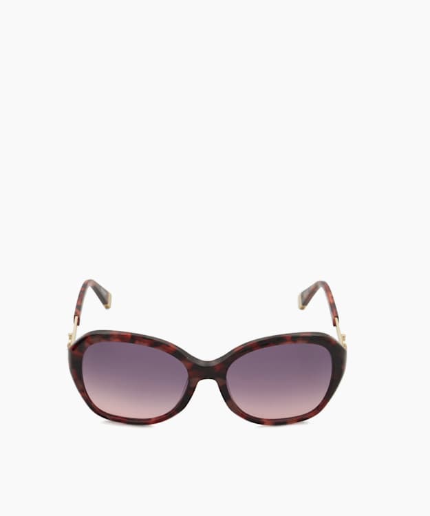 Dune London Georgia - Tortoiseshell Acetate Square Frame Sunglasses