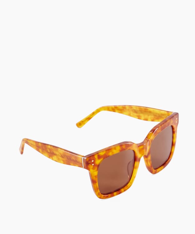 dune london Guessing - Amber Premium Oversized Acetate Sunglasses
