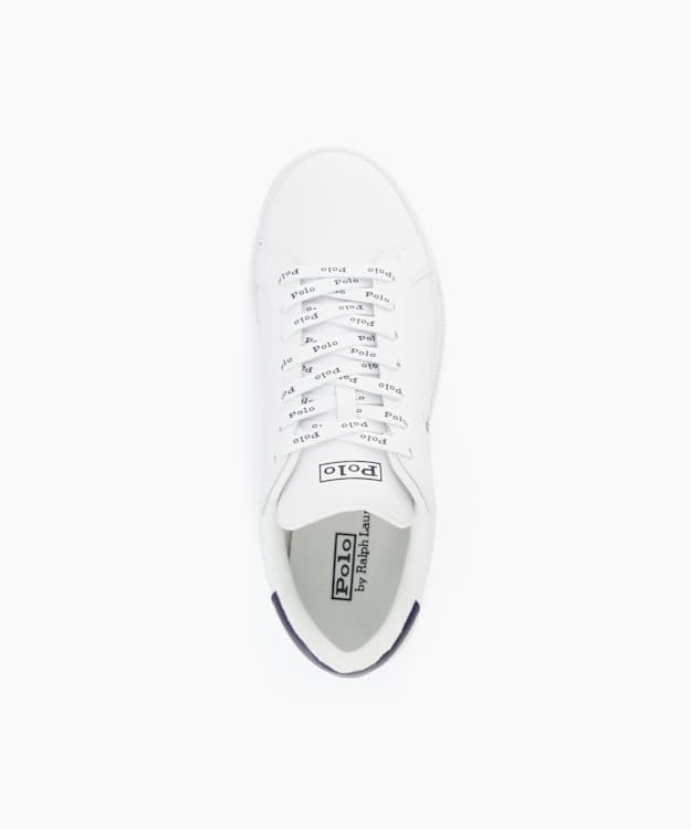 Dune London Heritage Court - White Classic Cupsole Trainers