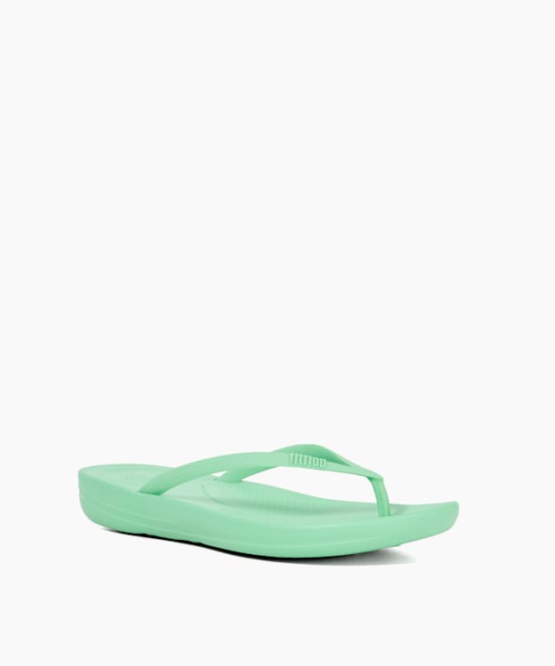 Dune London Iqushion Ergono - Green Ergonomic Flip Flops