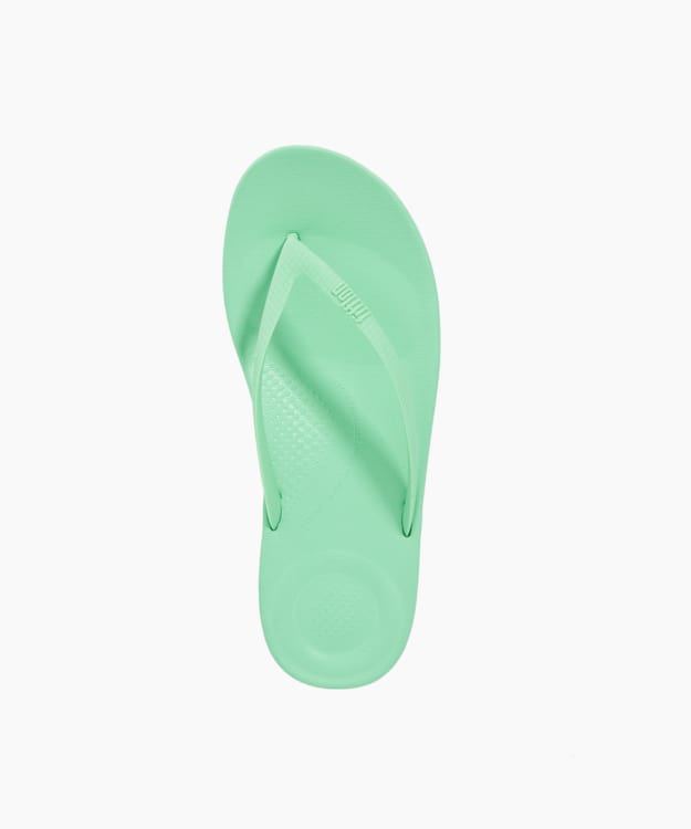 Dune London Iqushion Ergono - Green Ergonomic Flip Flops