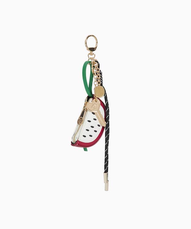 Dune London Juice Bag Charm - Pink Colourful Bag Charm