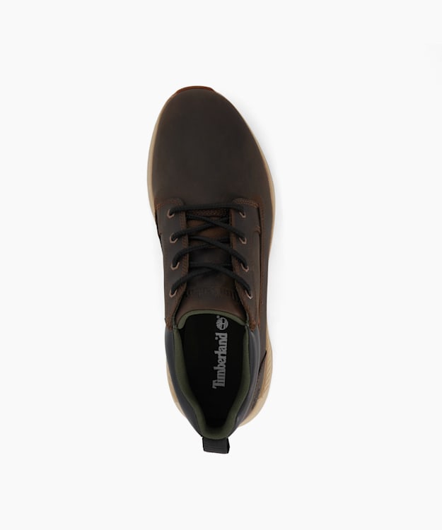 Dune London Killington Trek - Dark Brown Lace Up Leather Chukka Boots