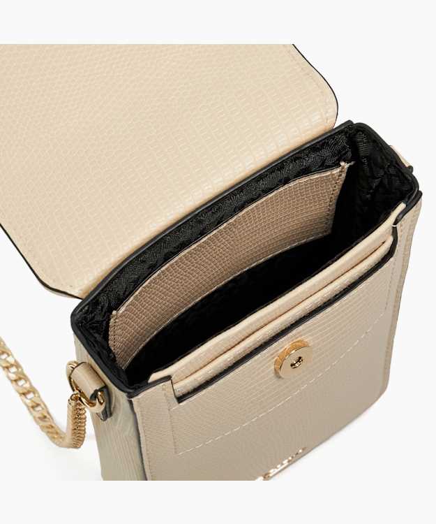 Dune London Kinglyo - Ecru Dune Bug Embellished Phone Case