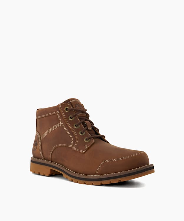Dune London Larchmont Ii Ch - Brown Lace-Up Leather Chukka Boots