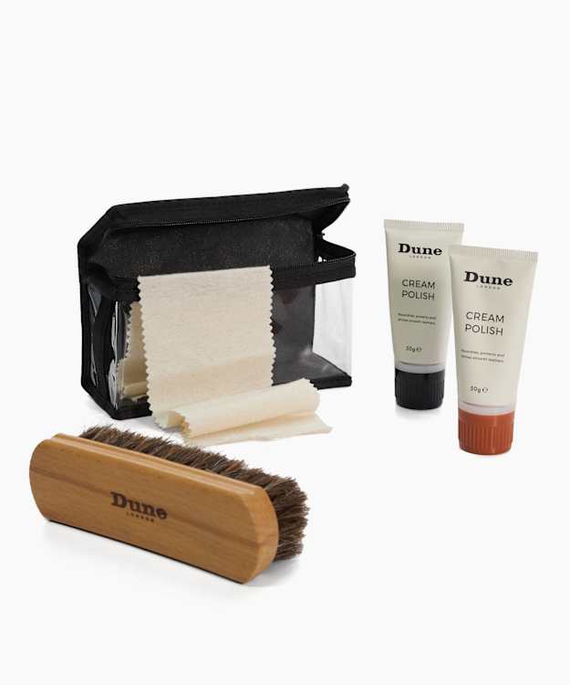 dune london Leather Care Kit - Clear Leather Care Kit