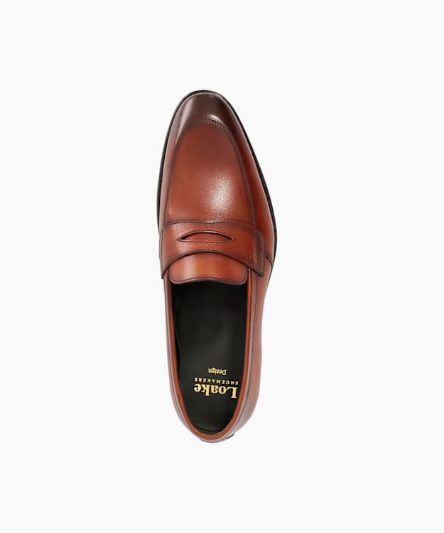 Dune London Lynch - Dark Brown Goodyear Welted Loafers