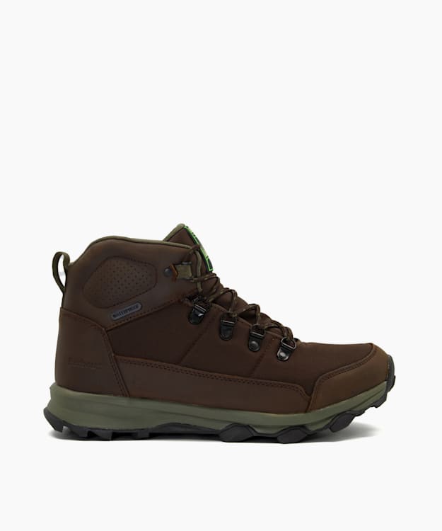 dune london Malvern - Brown Waterproof Leather-Mix Hiker Boots