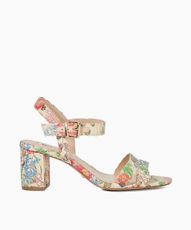 dune london Merisa - Multi Wide-Fit Block-Heel Sandals