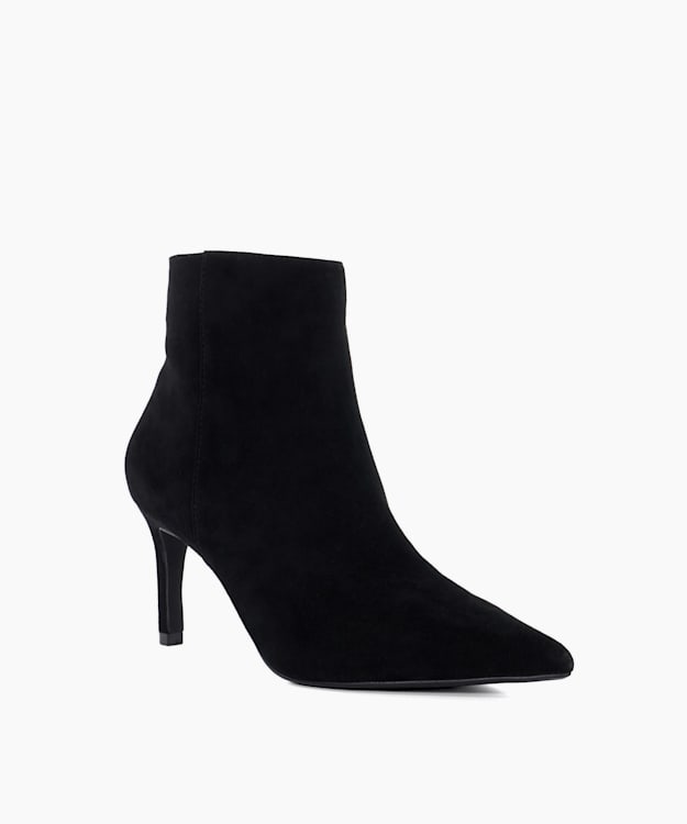 Dune London Obsessively - Black High Heel Ankle Boots