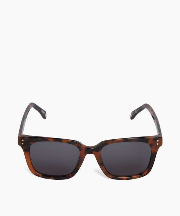 Dune London Olle - Tortoiseshell Square Frame Sunglasses