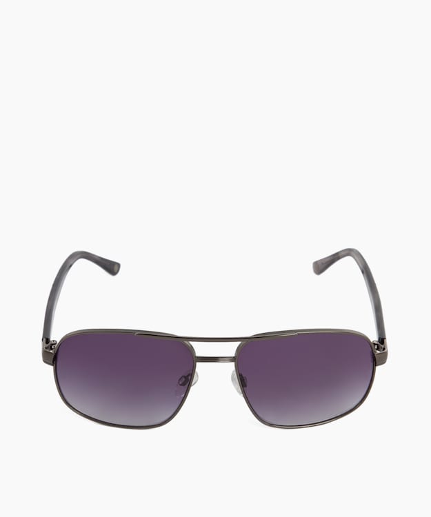 Dune London Ozzyy - Gunmetal Premium Acetate & Metal Sunglasses