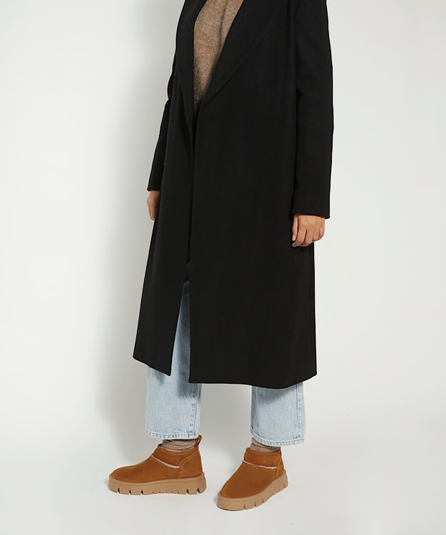 Dune London Pod - Chestnut Faux-Fur-Lined Ankle Boots