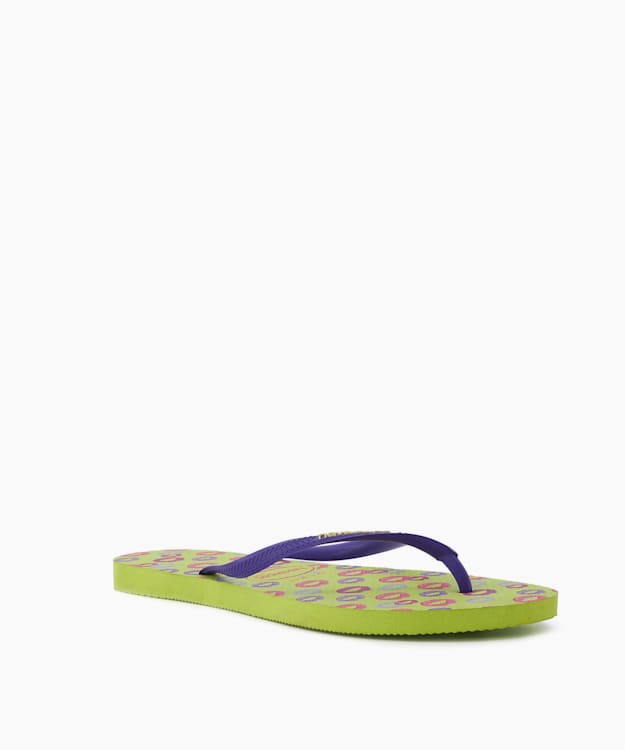 dune london Slim Flip Flops - Yellow Havaianas Slim Metallic Flip Flop