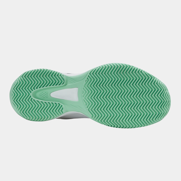 Dunlop Sports COURT EXPRESS 2 CLAY White/Neon Mint/Black