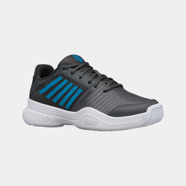 dunlop sports COURT EXPRESS OMNI DARK SHADOW/WHITE/SWEDISH BLUE