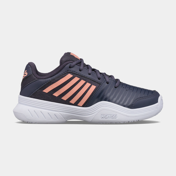 Dunlop Sports COURT EXPRESS OMNI GRAYSTONE/PEACH NECTAR/WHITE