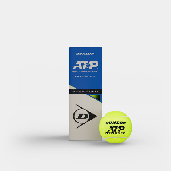 Dunlop Sports ATP PRESSURELESS 3BOX