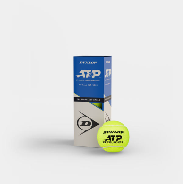 Dunlop Sports ATP PRESSURELESS 3BOX
