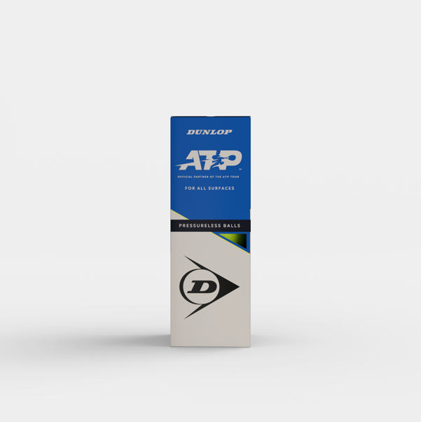 dunlop sports ATP PRESSURELESS 3BOX