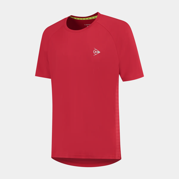 dunlop sports CLUB BOYS CREW TEE Jester Red