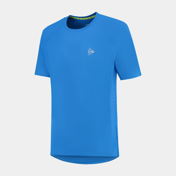 dunlop sports CLUB BOYS CREW TEE ROYAL BLUE
