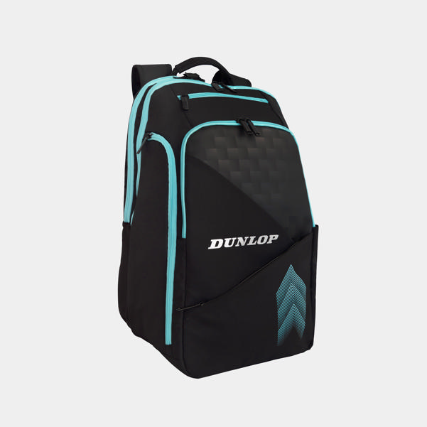 Dunlop Sports ELITE BACKPACK BLACK/PETROL GREEN