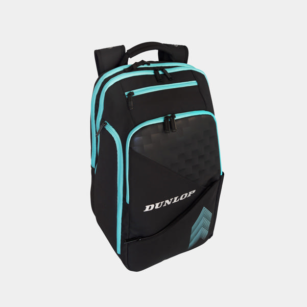 Dunlop Sports ELITE BACKPACK BLACK/PETROL GREEN