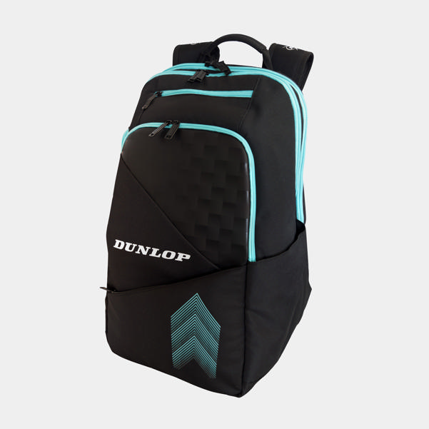 Dunlop Sports ELITE BACKPACK BLACK/PETROL GREEN