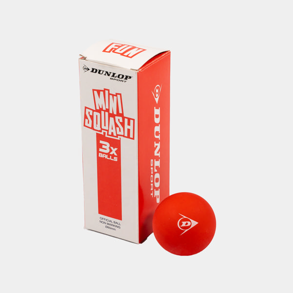 dunlop sports Fun Mini Squash Ball 3pack