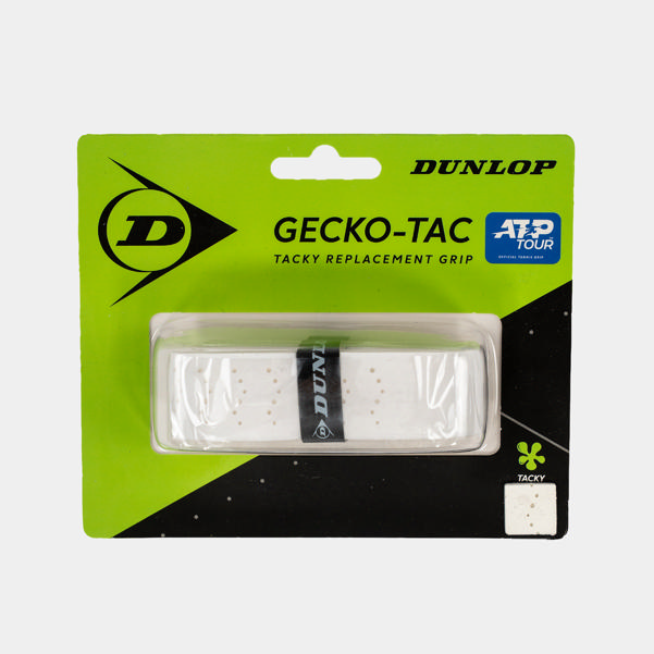 dunlop sports GECKO-TAC REP GRIP WHT 1PC BLISTER
