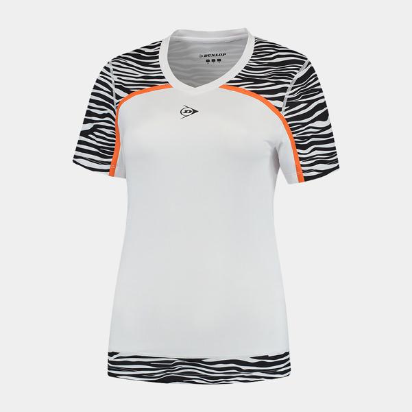 dunlop sports LADIES GAME TEE 2 WHITE